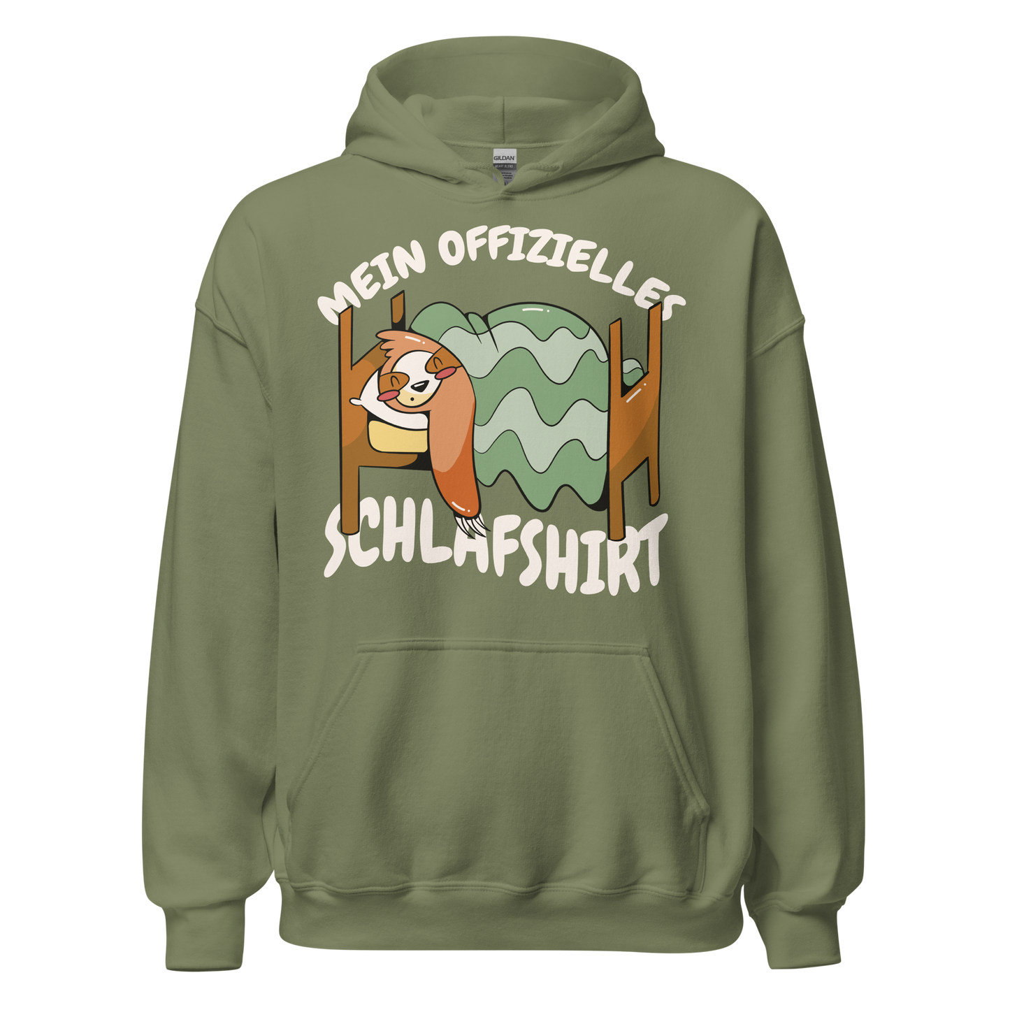 Sleeping sloth german | Unisex Hoodie