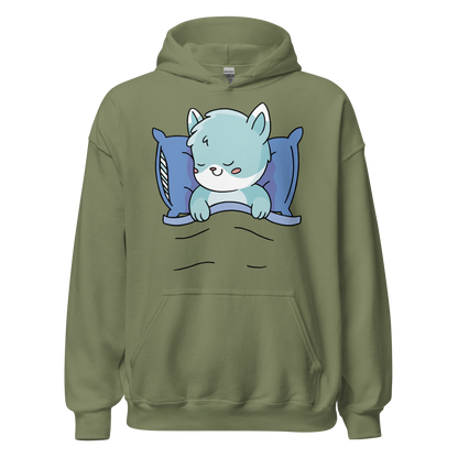 Cute sleeping cat cartoon | Unisex Hoodie