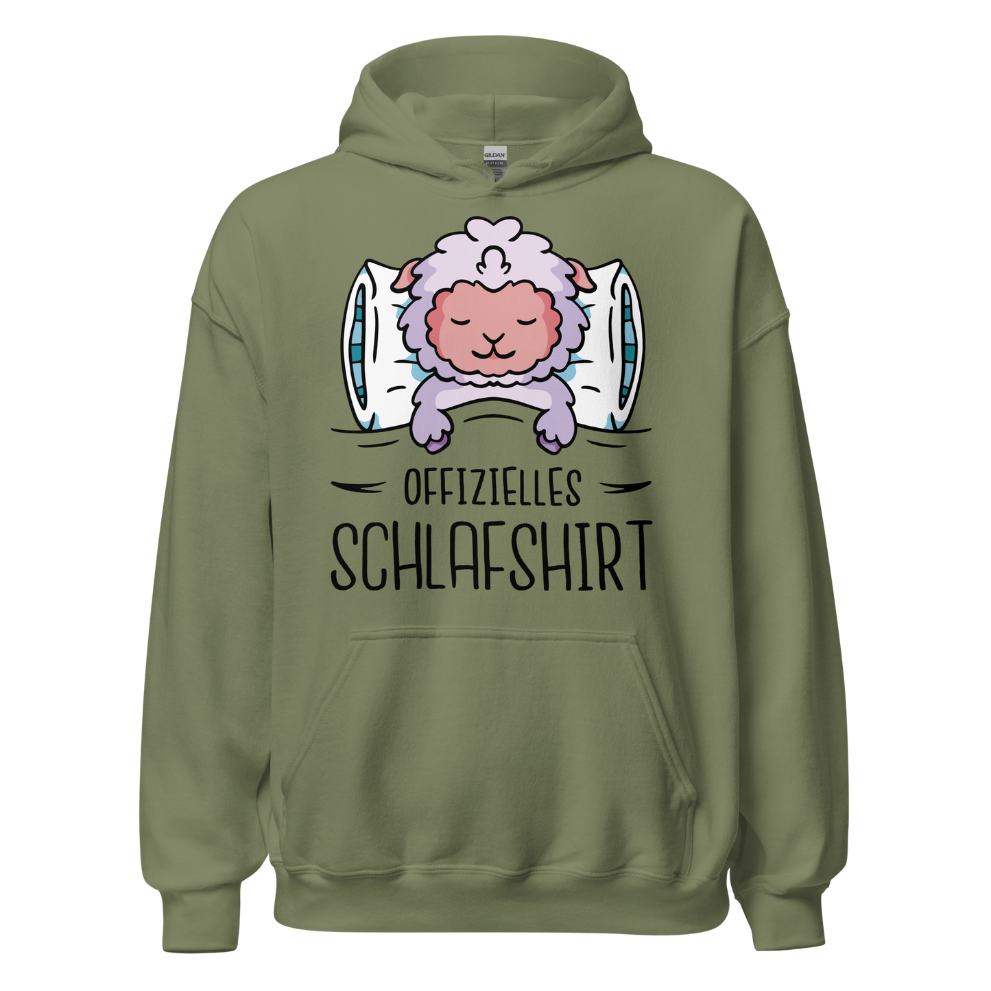 Sheep sleeping in bed | Unisex Hoodie