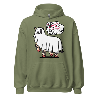 Ghost cow funny halloween | Unisex Hoodie