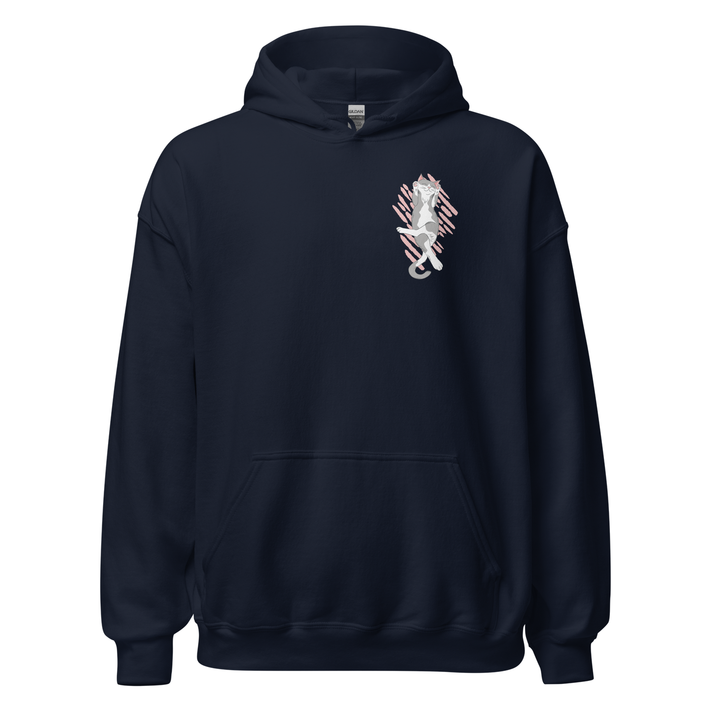 Happy sleepy cat | Unisex Hoodie