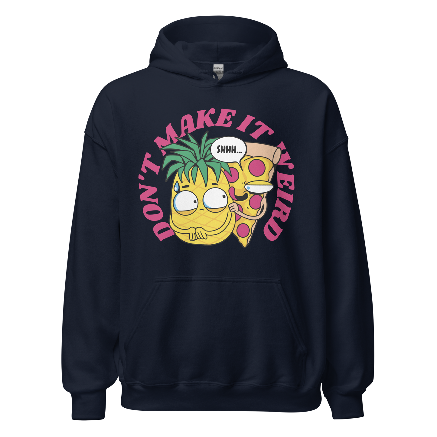 Pizza and pineapple food | Unisex Hoodie