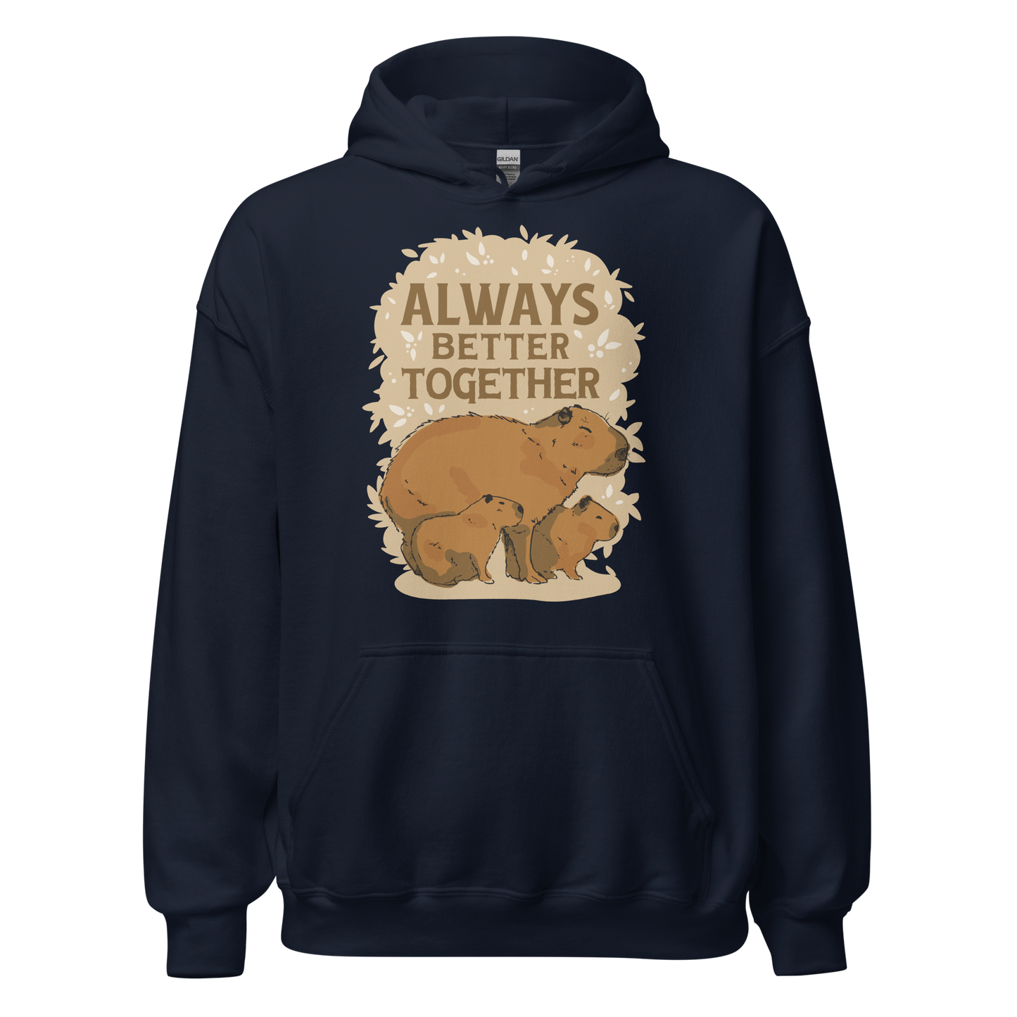 Capybara family quote | Unisex Hoodie