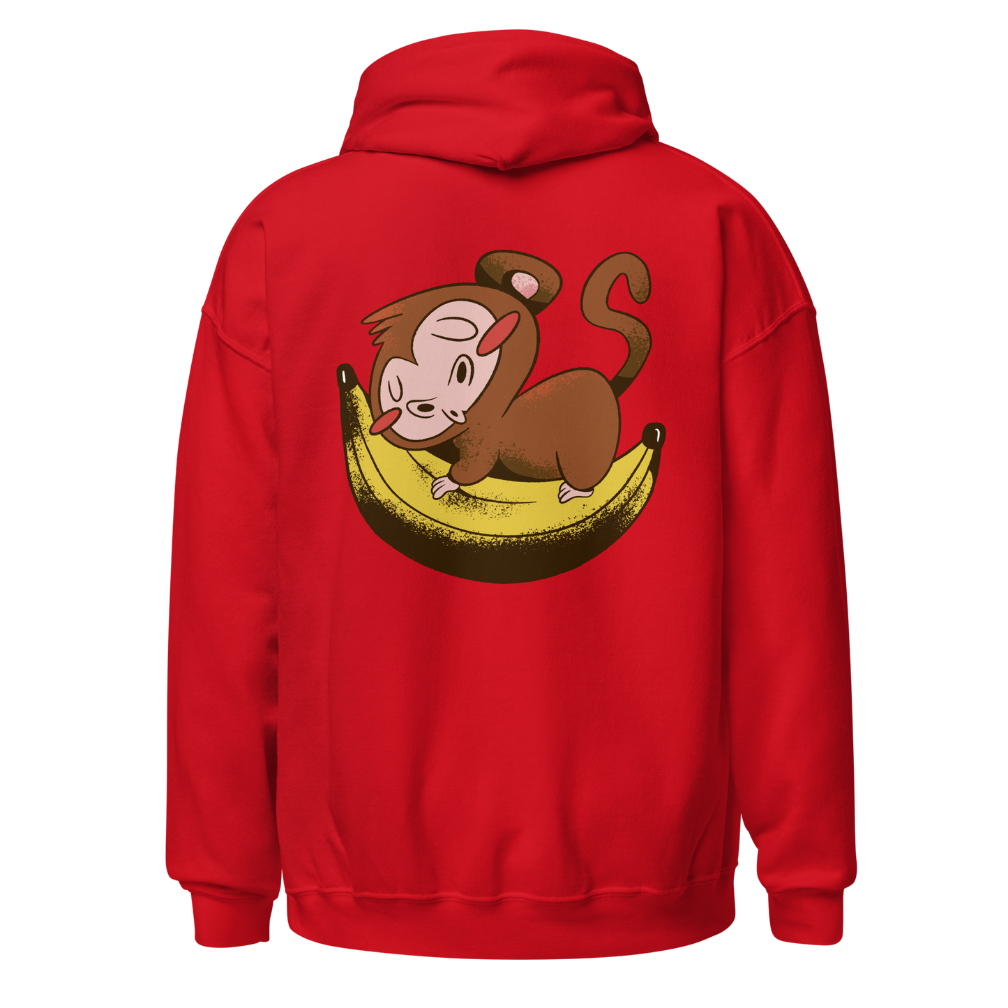 Monkey sleeping on banana | Unisex Hoodie