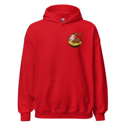 Monkey sleeping on banana | Unisex Hoodie