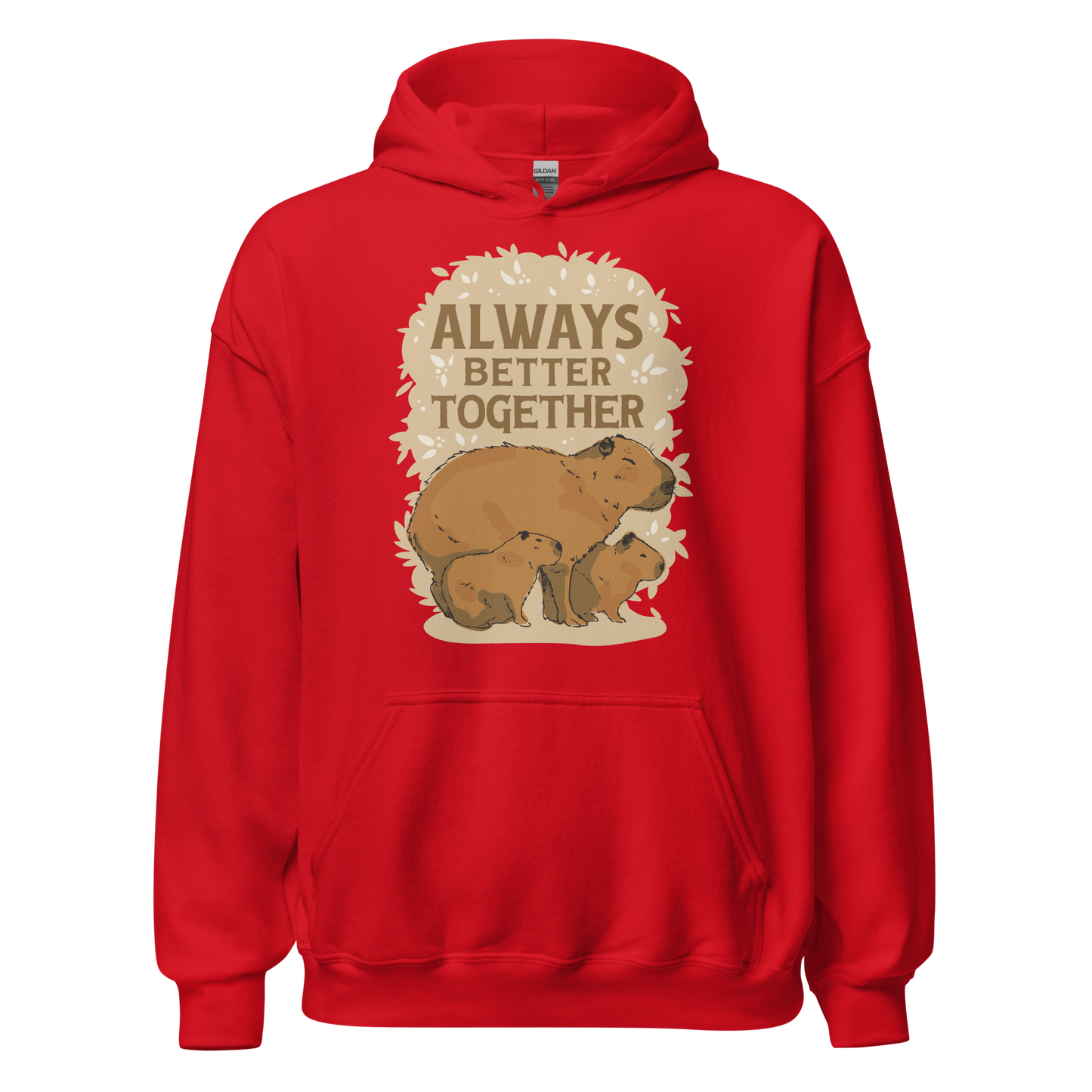 Capybara family quote | Unisex Hoodie