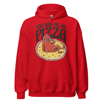 Pepperoni pizza cartoon | Unisex Hoodie