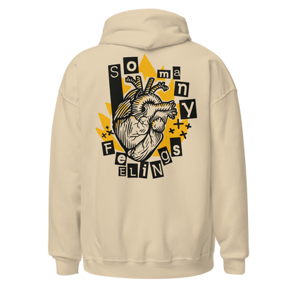 Anatomical heart collage | Unisex Hoodie - F&B