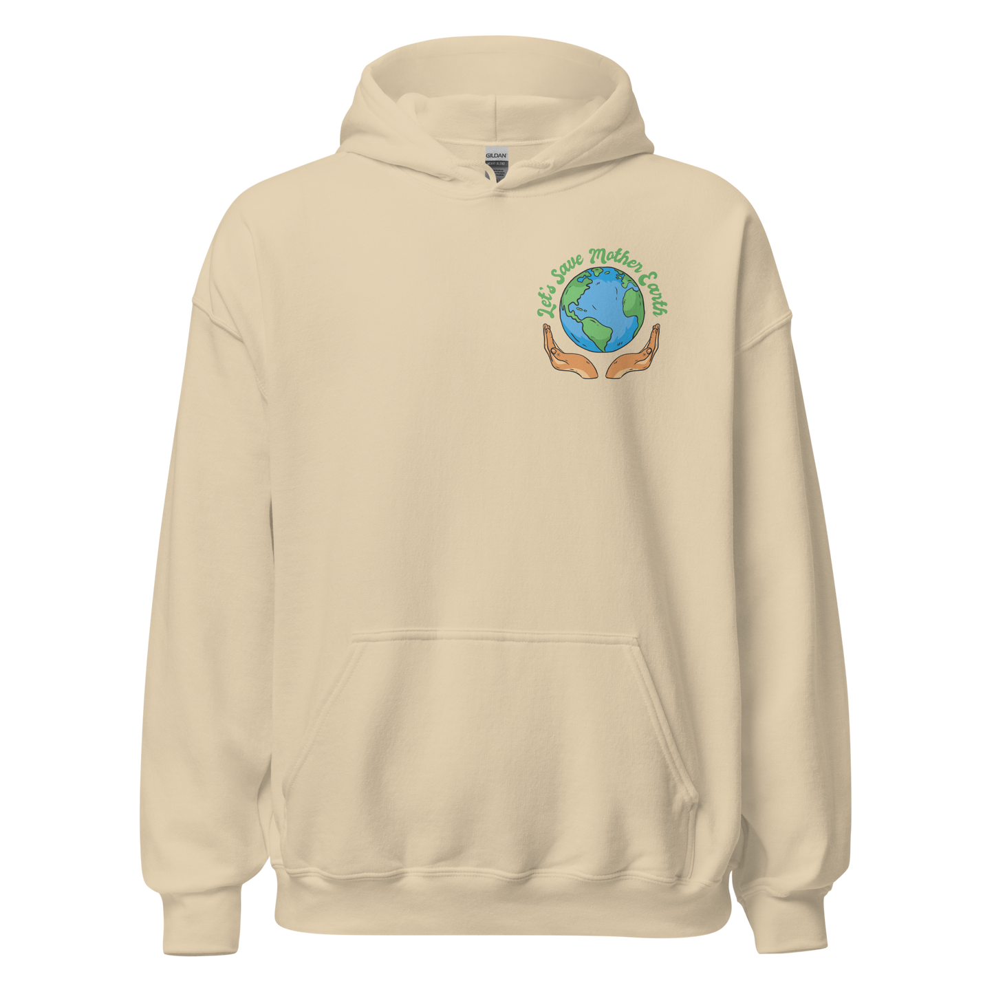 Hands holding planet earth | Unisex Hoodie - F&B