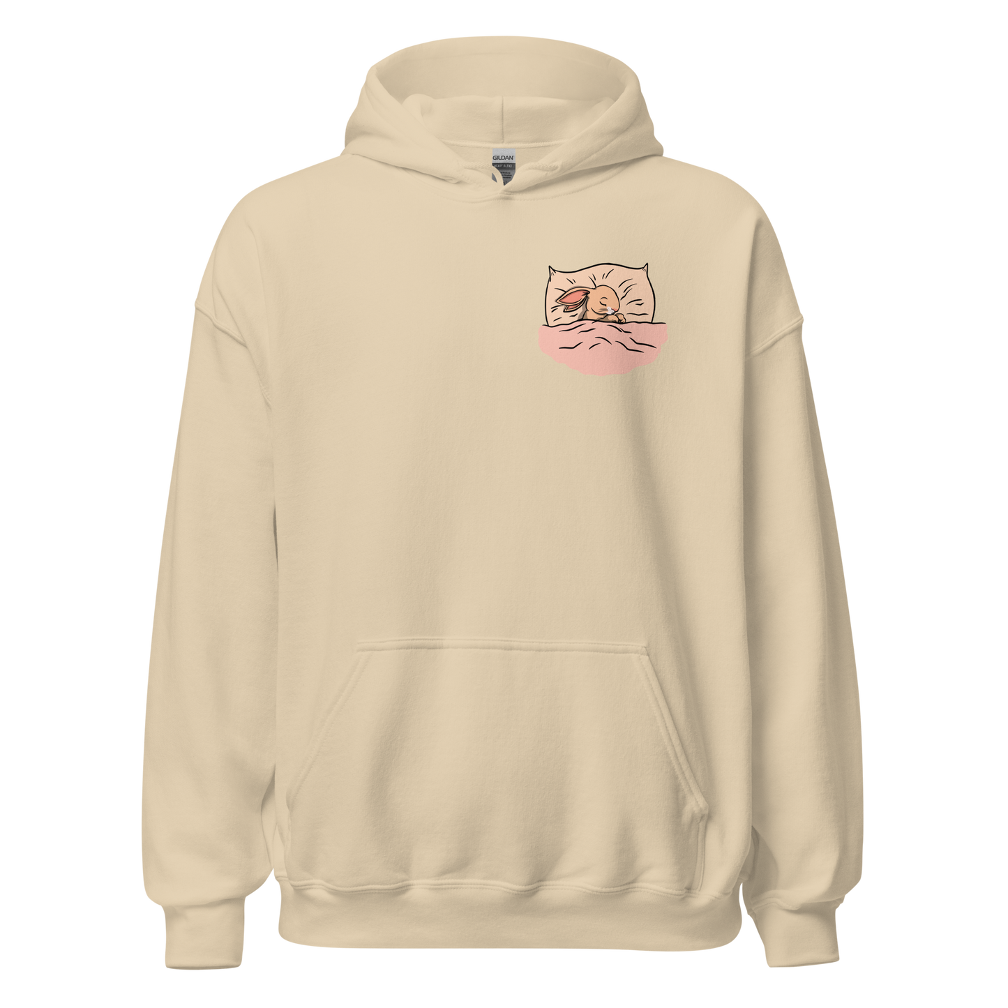 Cute bunny sleeping | Unisex Hoodie