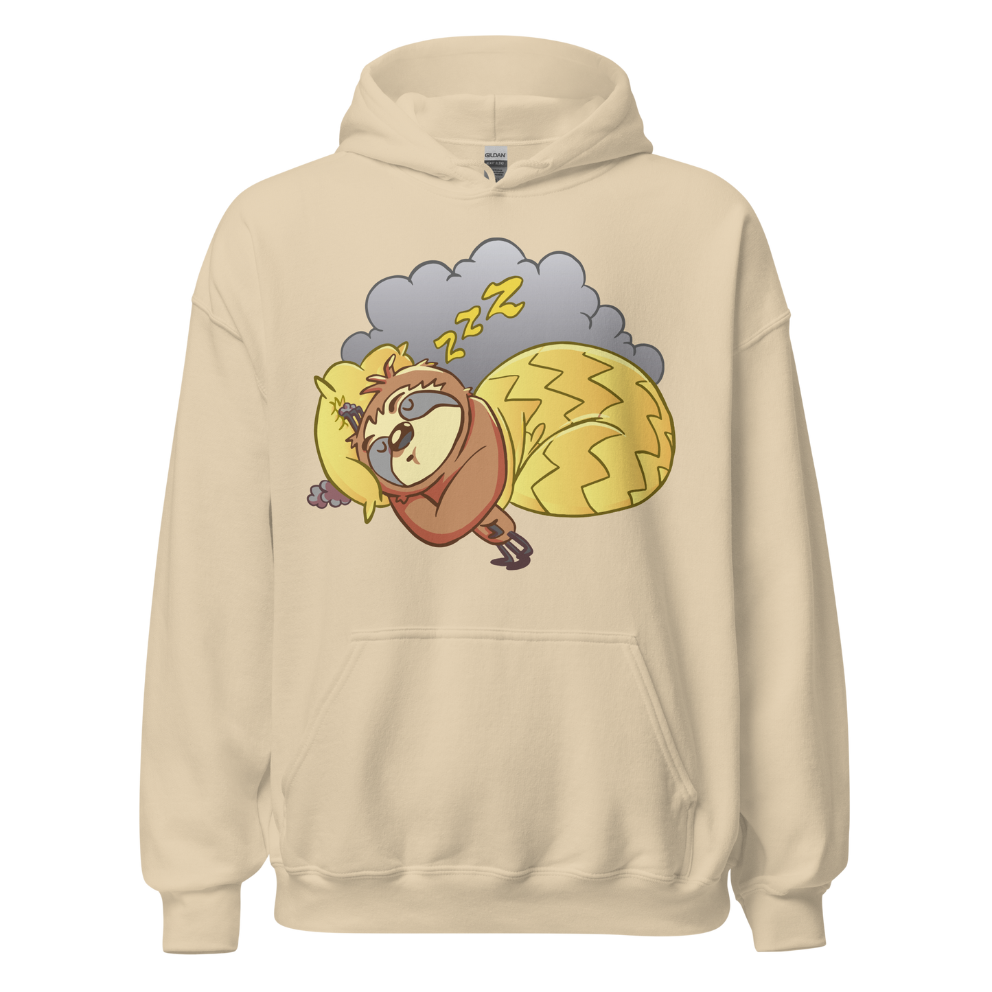 Sleeping sloth cloud | Unisex Hoodie