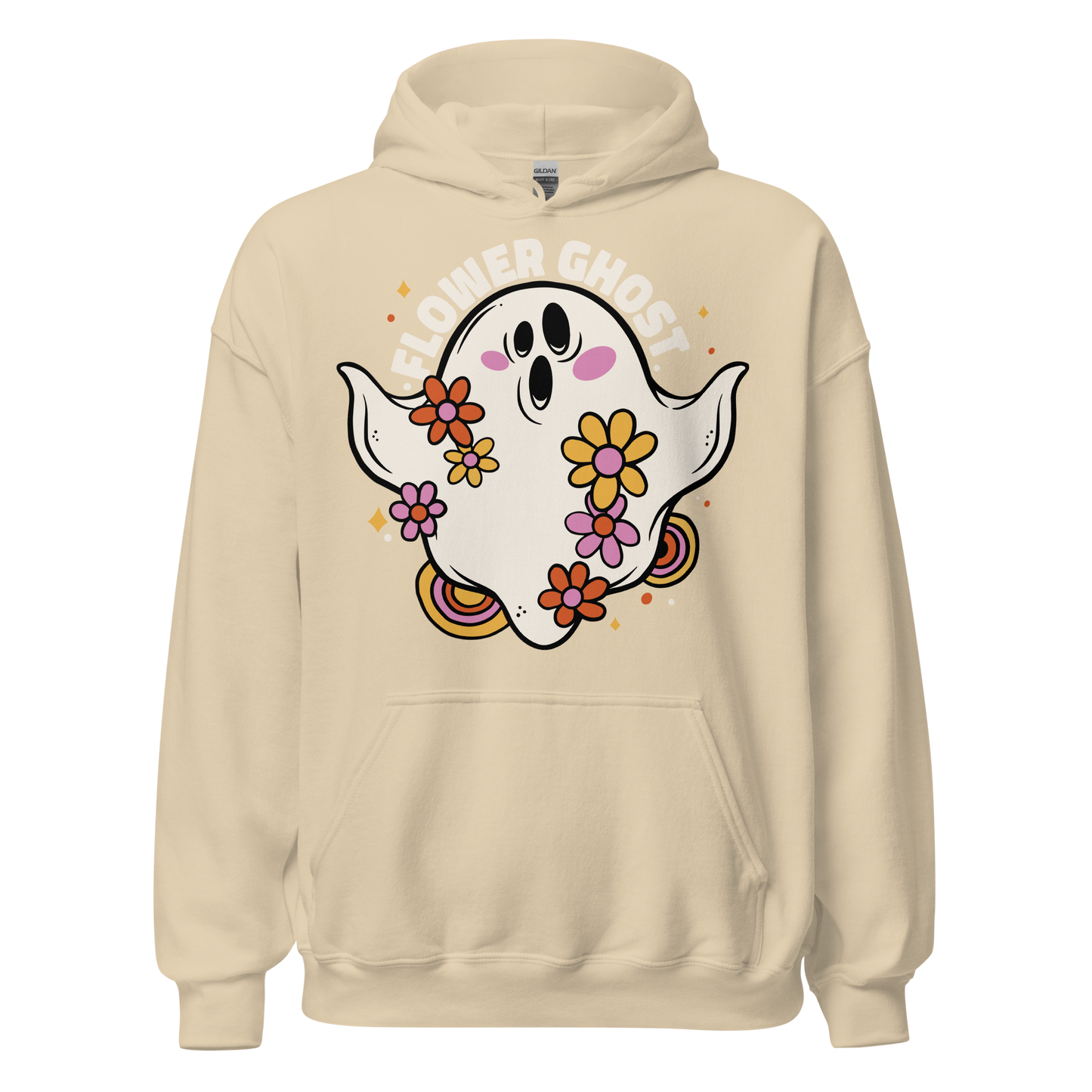 Hippie ghost Halloween | Unisex Hoodie