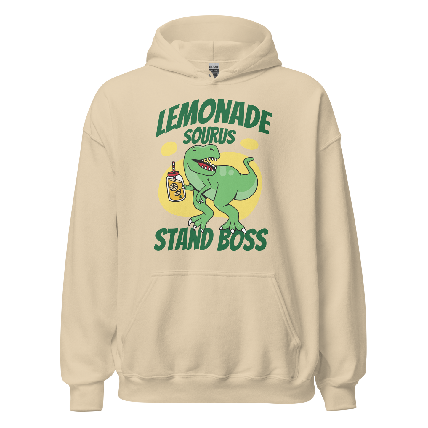 Lemonade dinosaur cartoon | Unisex Hoodie