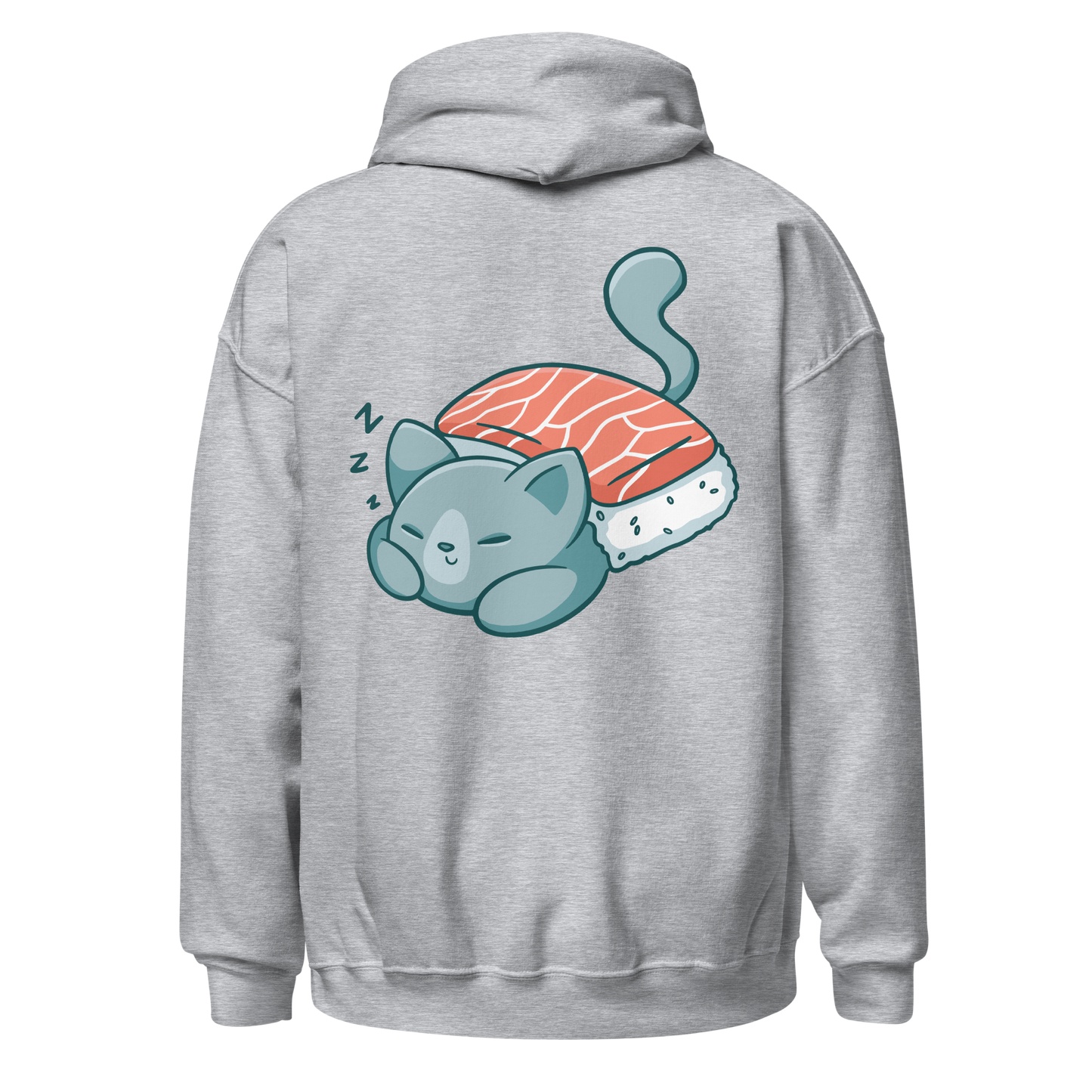 Cat sleeping sushi blanket | Unisex Hoodie