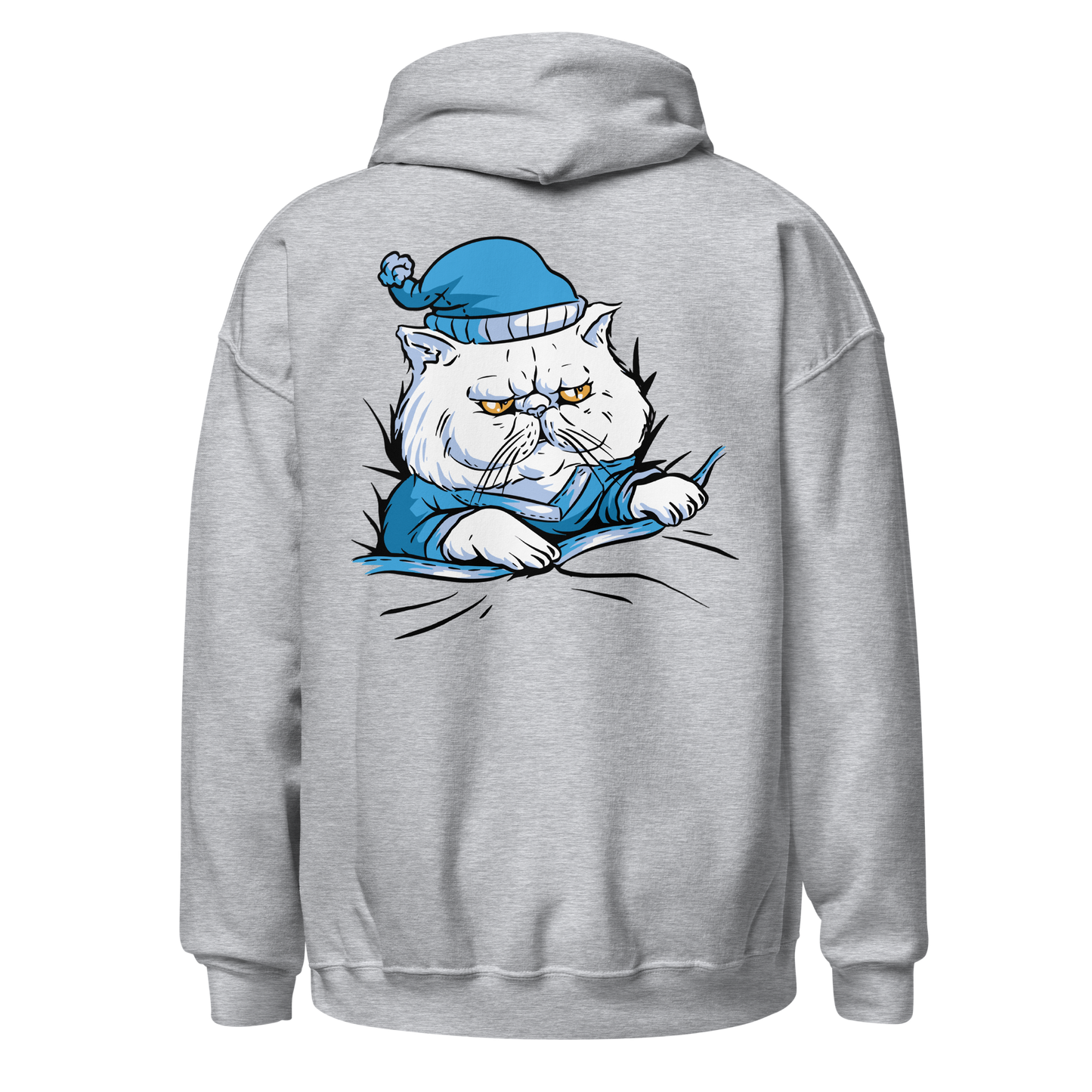 Sleepy cat animal in pajamas | Unisex Hoodie