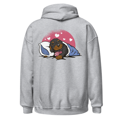 Sleepy Dachshund Dog | Unisex Hoodie