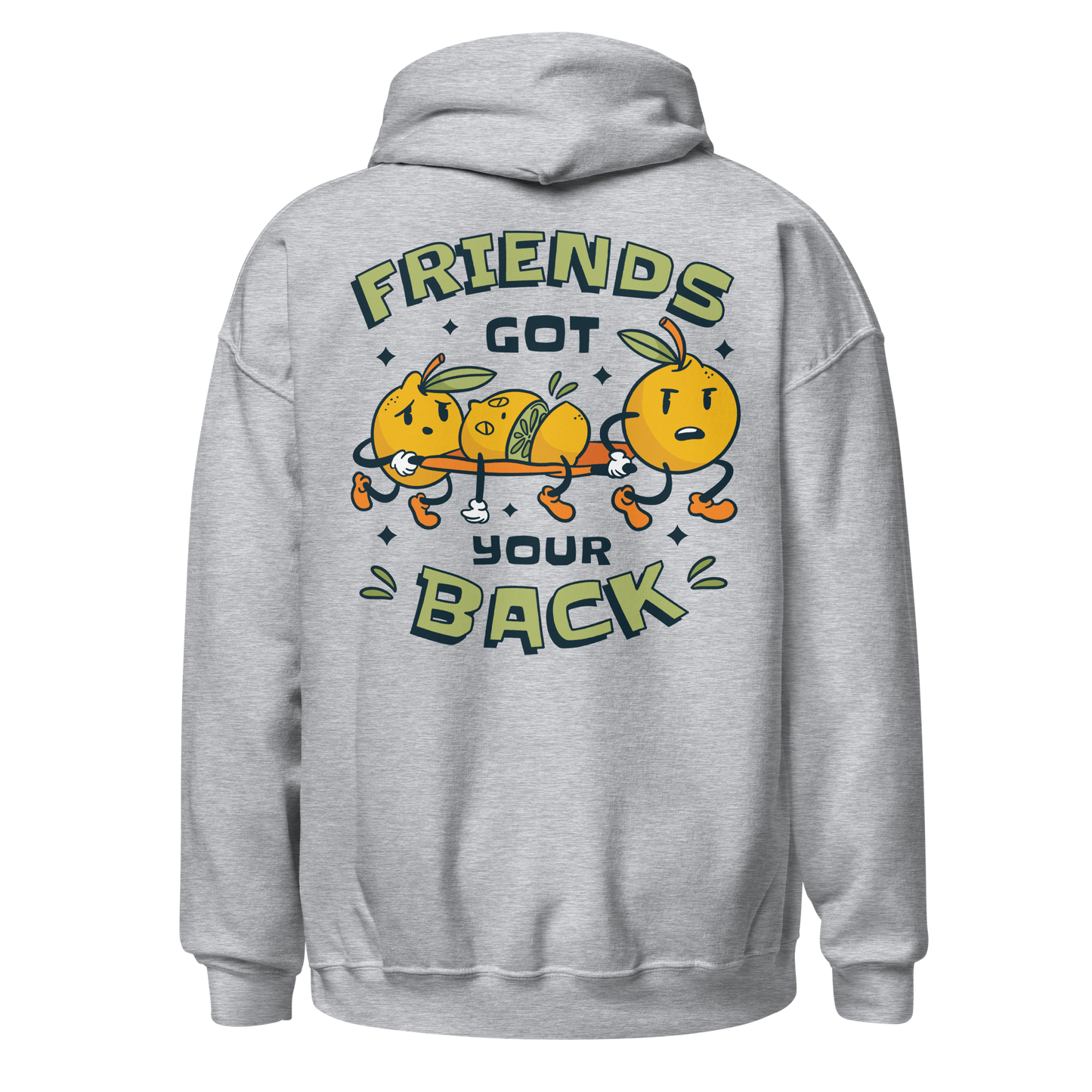 Lemon fruit friends funny | Unisex Hoodie - F&B