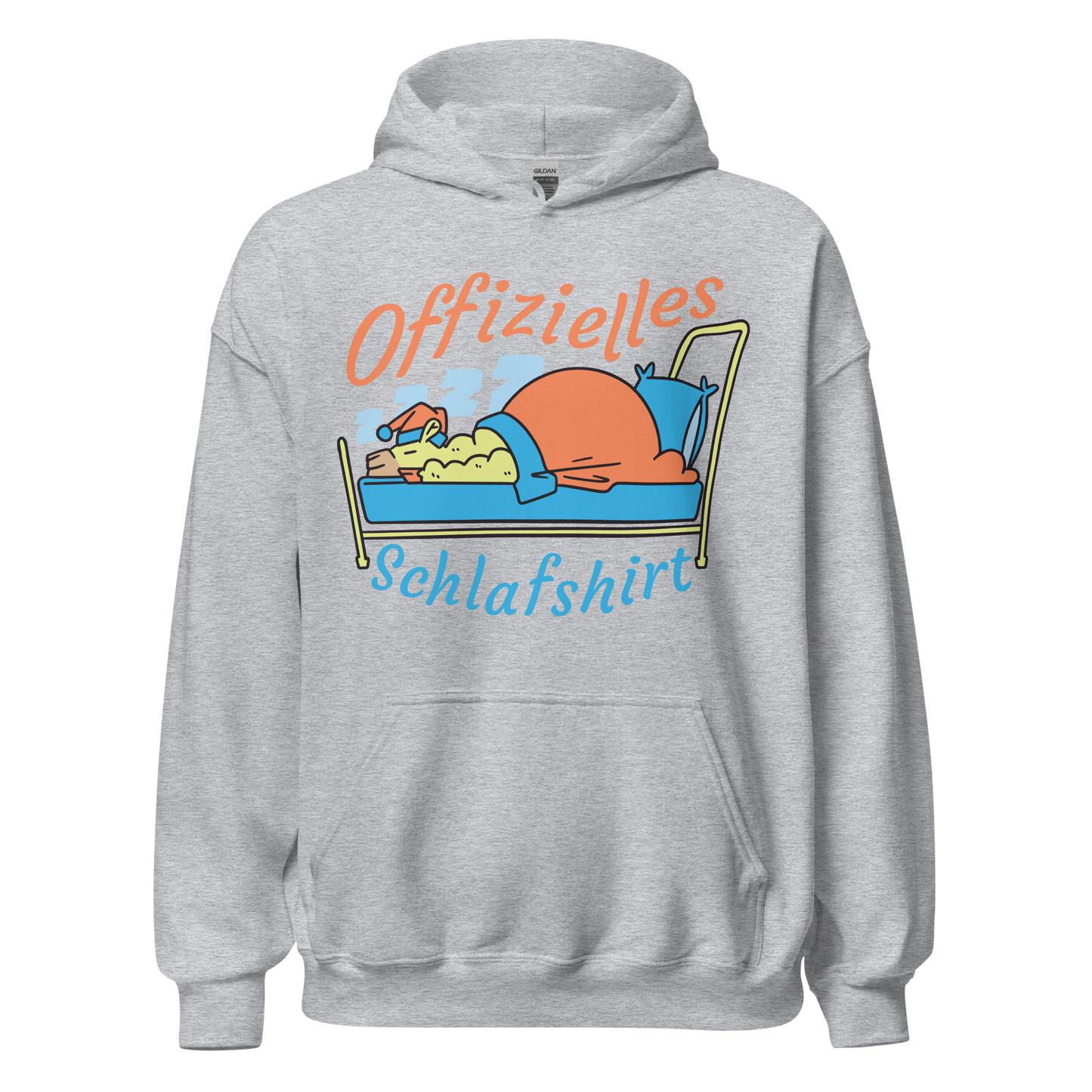 Alpaca sleeping cartoon | Unisex Hoodie