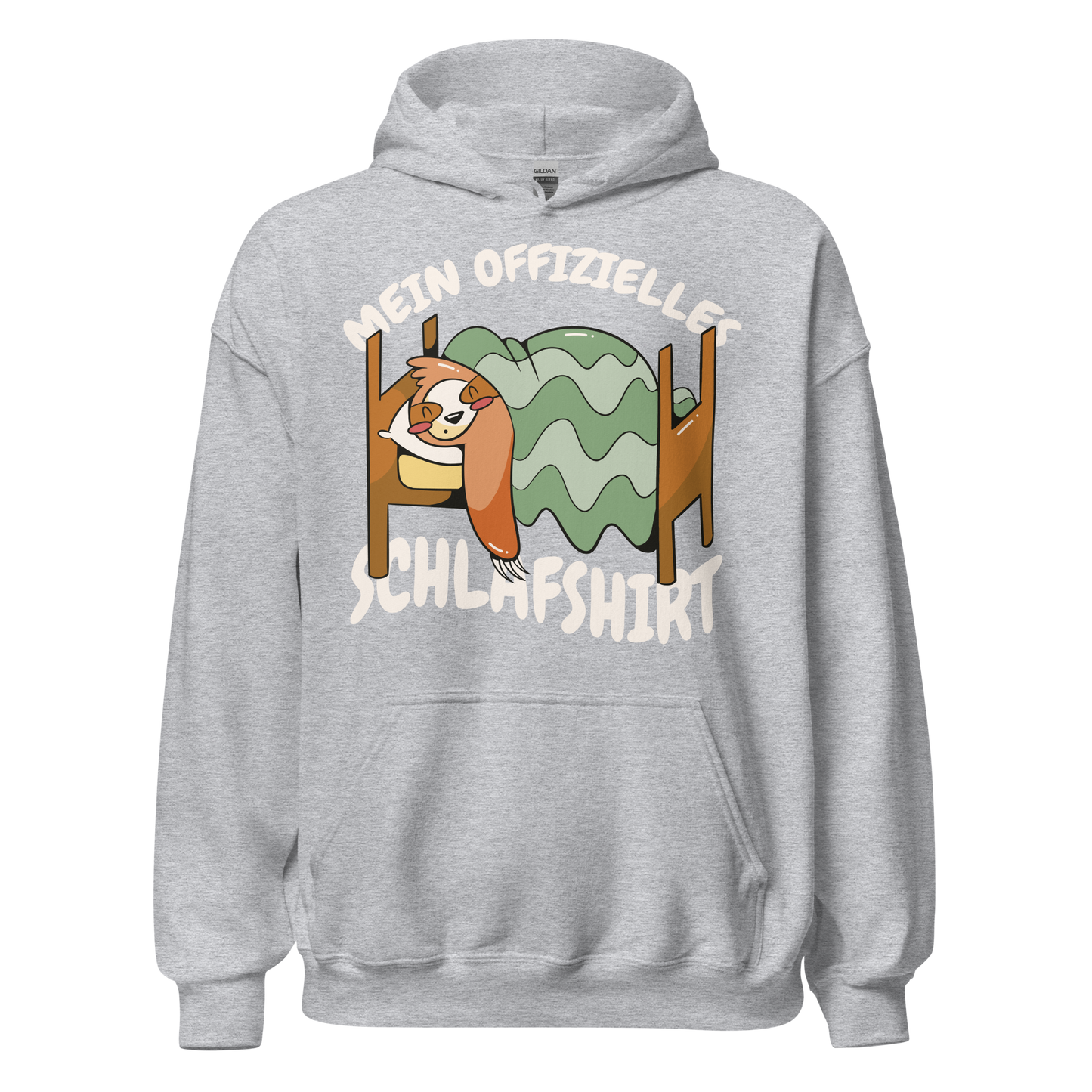 Sleeping sloth german | Unisex Hoodie