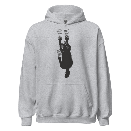 Funny scratching cat | Unisex Hoodie