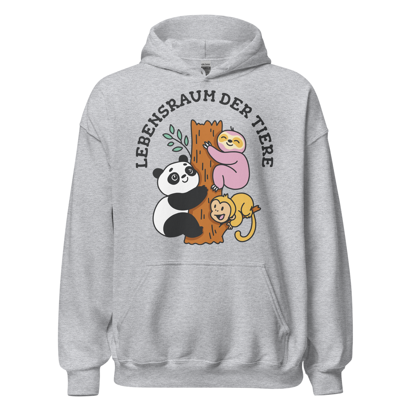 Cute animals on a tree | Unisex Hoodie