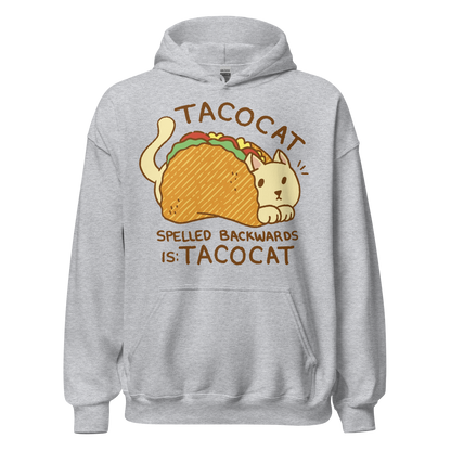 Cat animal in taco cartoon | Unisex Hoodie