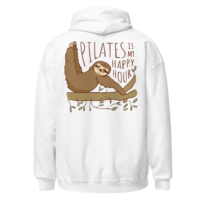 Lovely pilates sloth animal quote | Unisex Hoodie - F&B