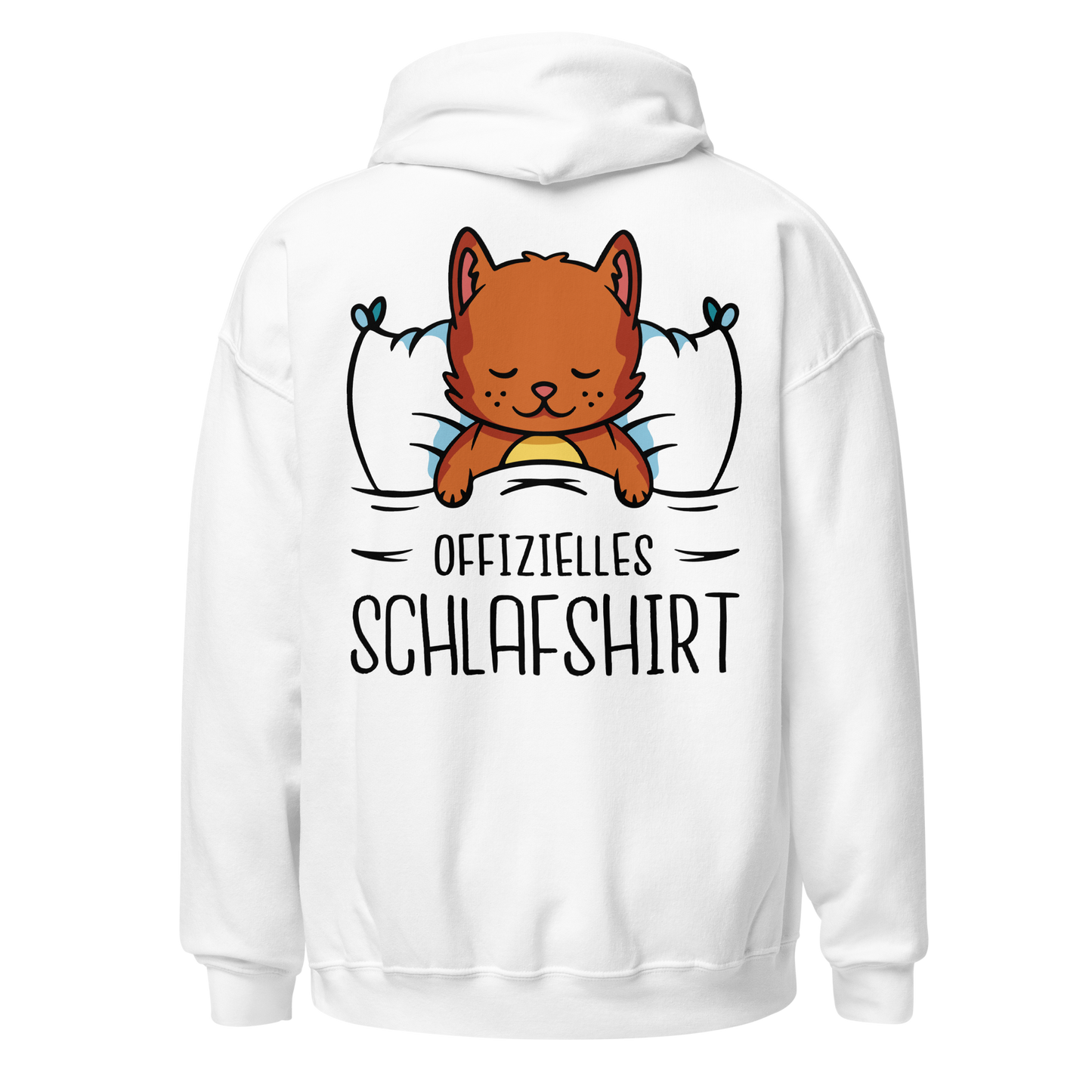 Cat sleeping cartoon| Unisex Hoodie