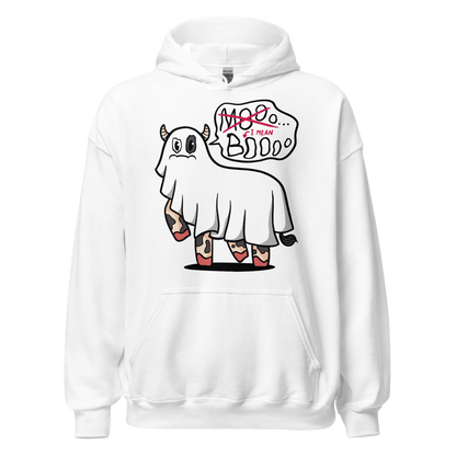 Ghost cow funny halloween | Unisex Hoodie