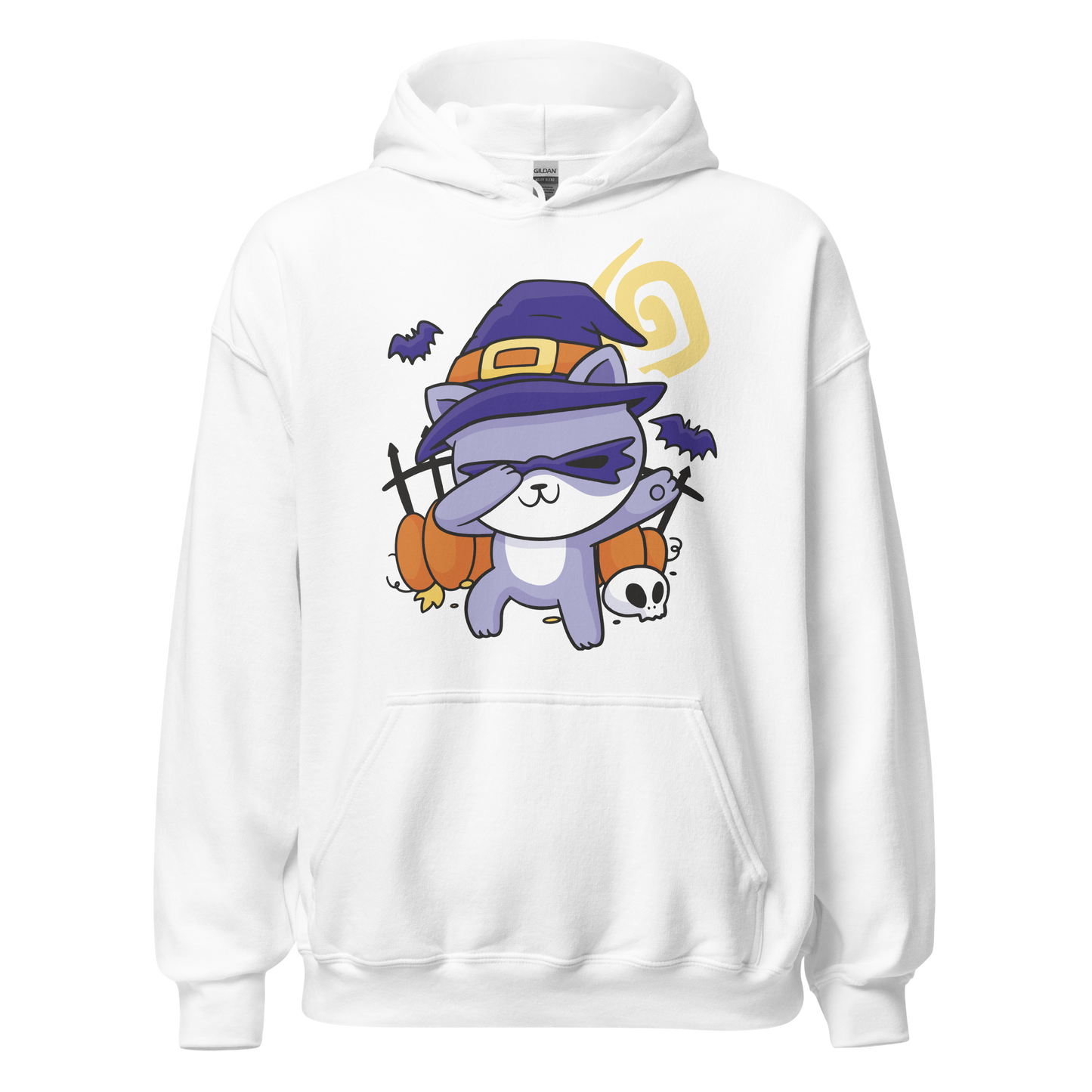 Halloween cat dabbing | Unisex Hoodie