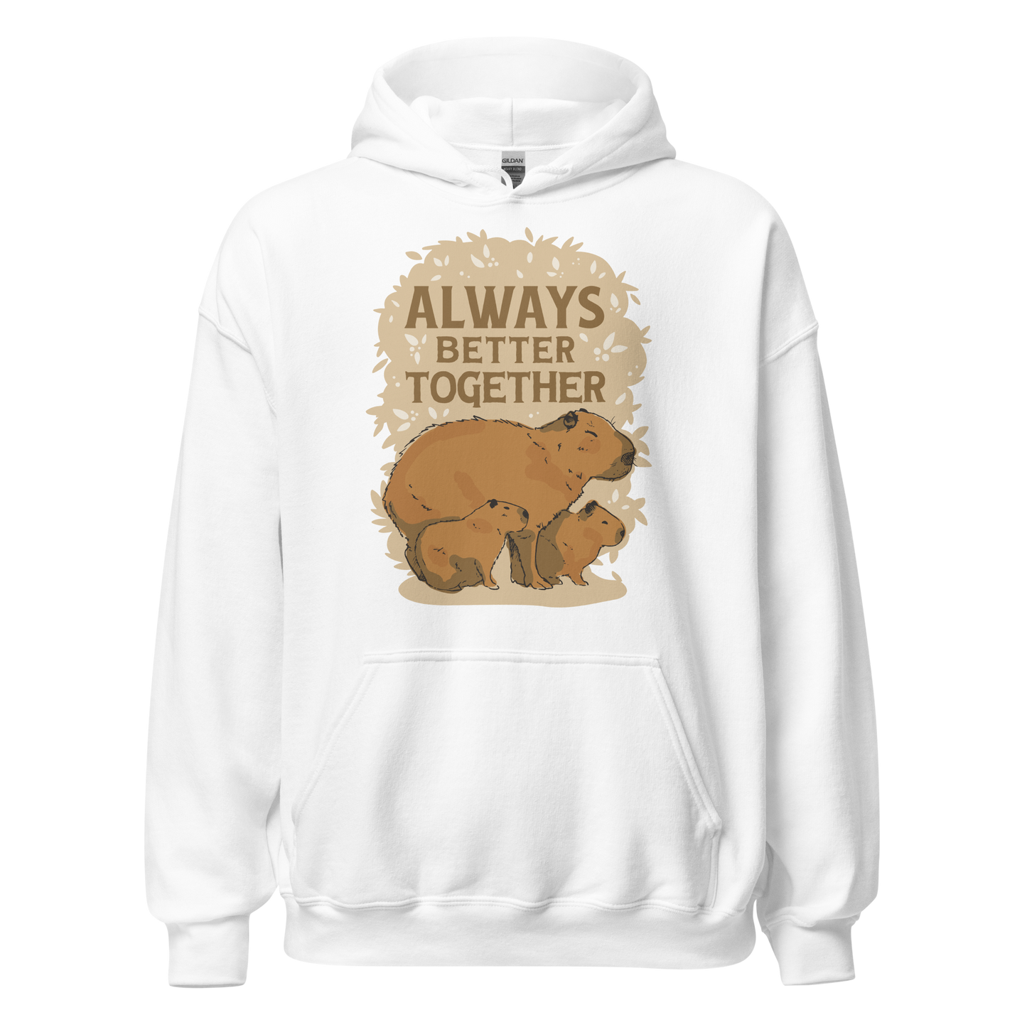 Capybara family quote | Unisex Hoodie