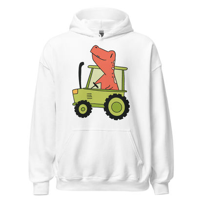 dinosaur tractor | Unisex Hoodie
