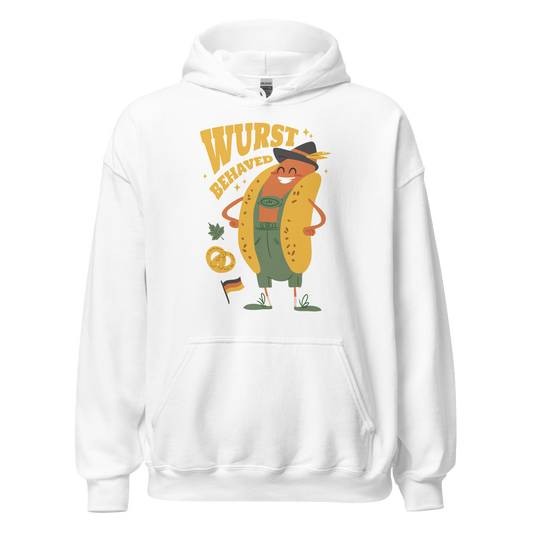 Oktoberfest hot-dog cartoon | Unisex Hoodie