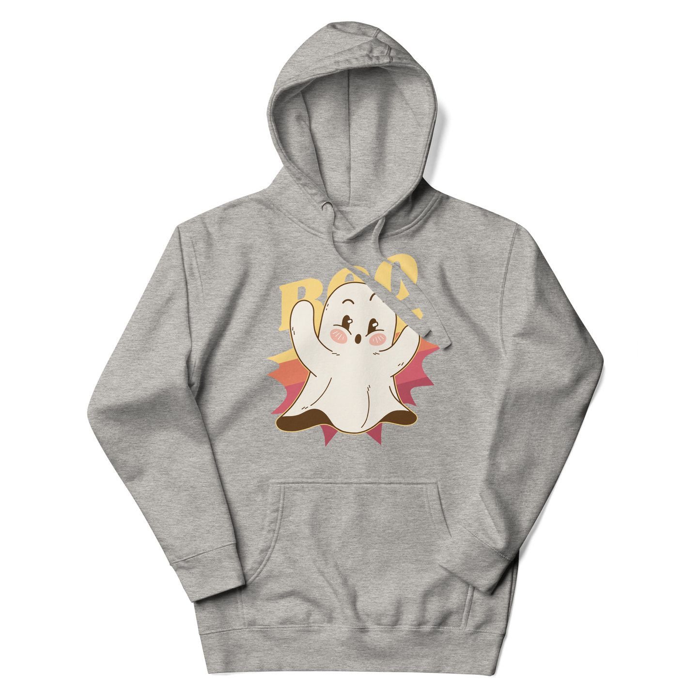 Cute ghost and the quote "Boo" | Unisex Hoodie
