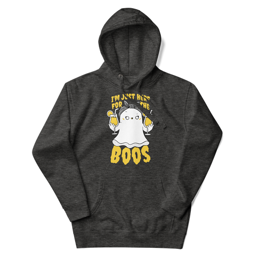 I'm just here for the boos, Funny ghost | Unisex Hoodie