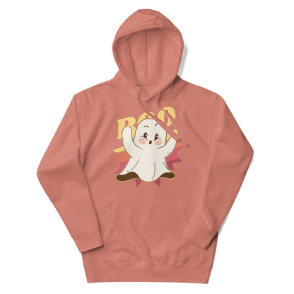 Cute ghost and the quote "Boo" | Unisex Hoodie