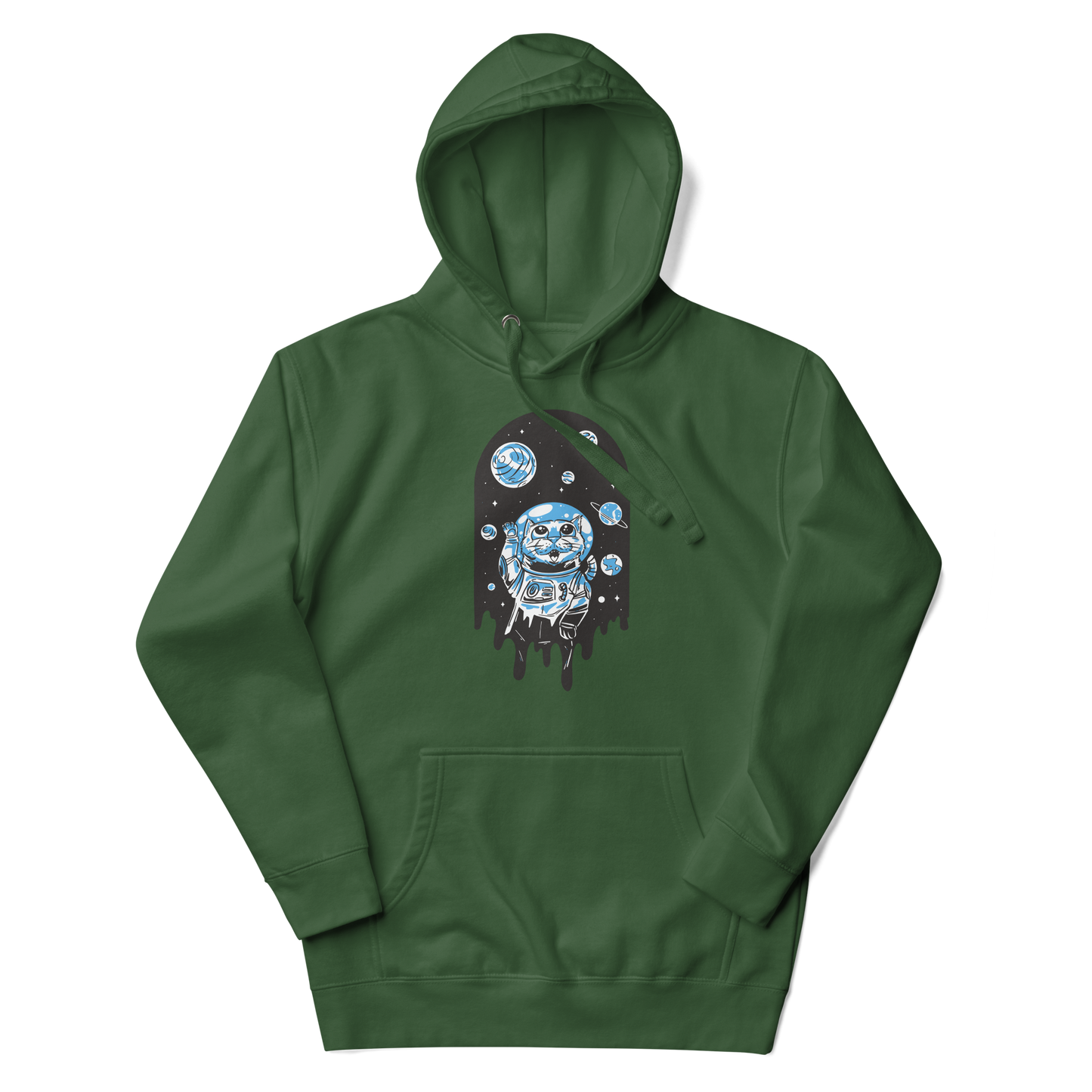 Astronaut cat in space | Unisex Hoodie