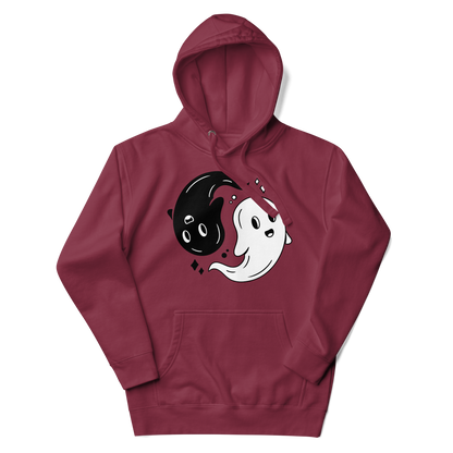 Yin yang ghosts | Unisex Hoodie