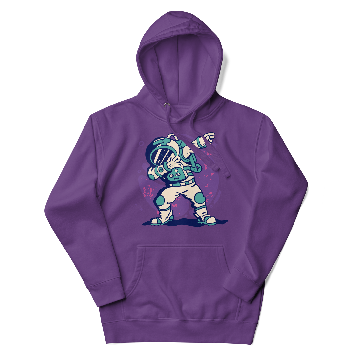 Funny astronaut dabbing in space | Unisex Hoodie