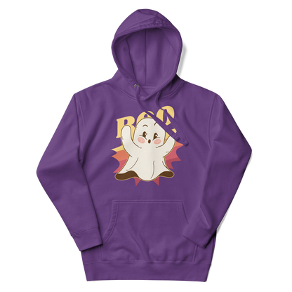 Cute ghost and the quote "Boo" | Unisex Hoodie