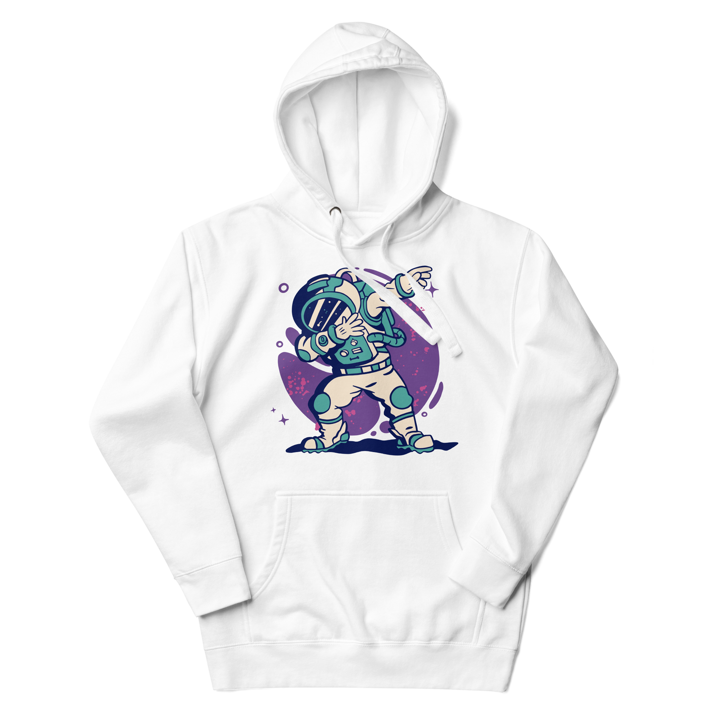 Funny astronaut dabbing in space | Unisex Hoodie