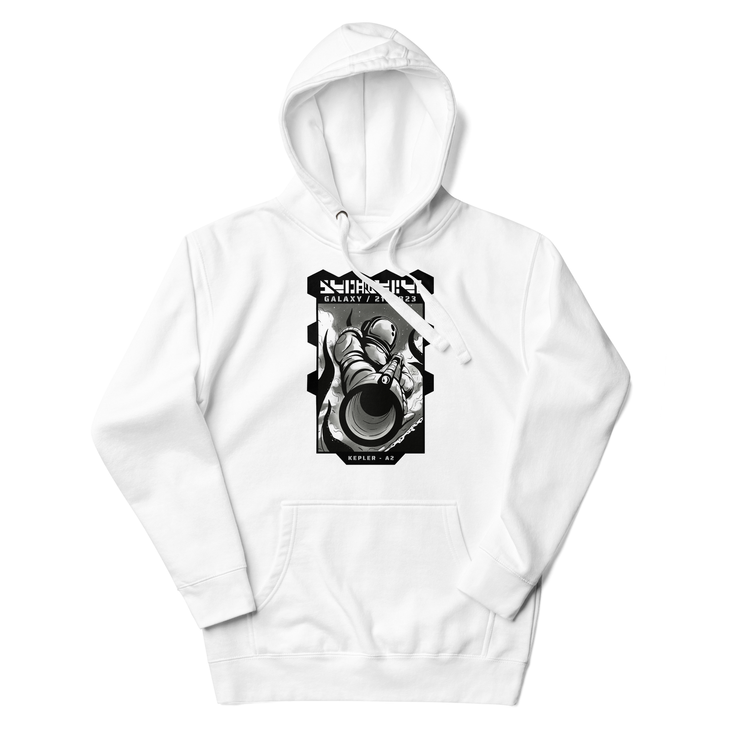 Astronaut with weapon | Unisex Hoodie