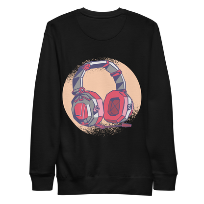 Gamer headphones cool | Unisex Premium Sweatshirt - F&B