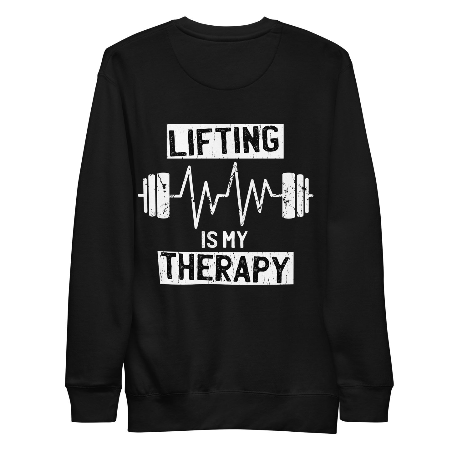 Weightlifting therapy | Unisex Premium Sweatshirt - F&B