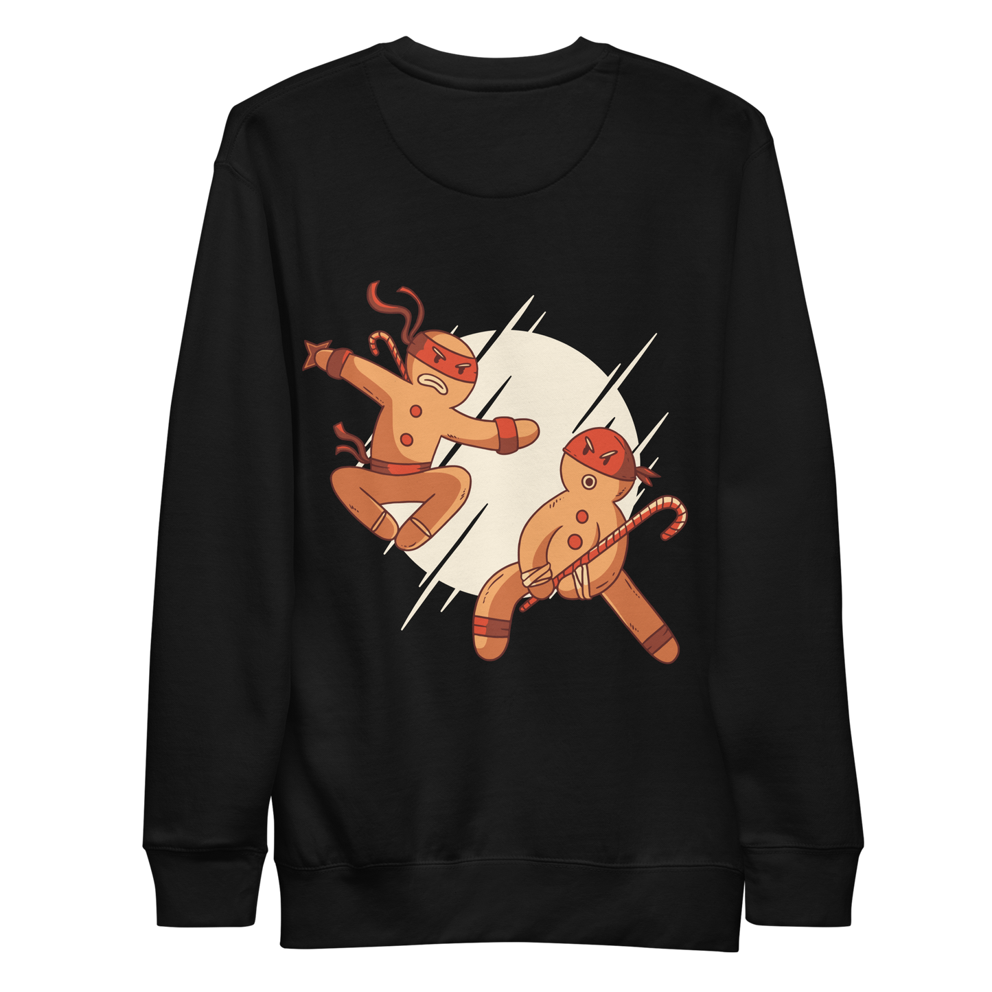 Ninja gingerbread cookies | Unisex Premium Sweatshirt - F&B