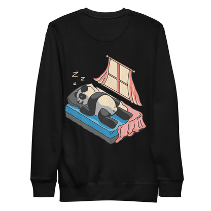 Sleeping panda bedroom | Unisex Premium Sweatshirt