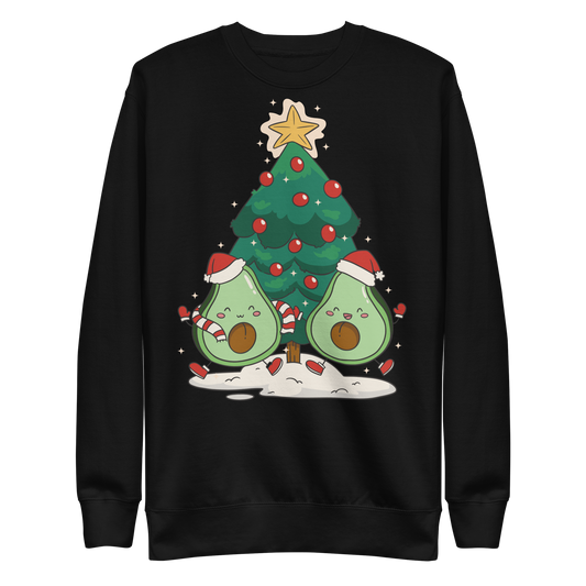 Happy christmas avocado | Unisex Premium Sweatshirt