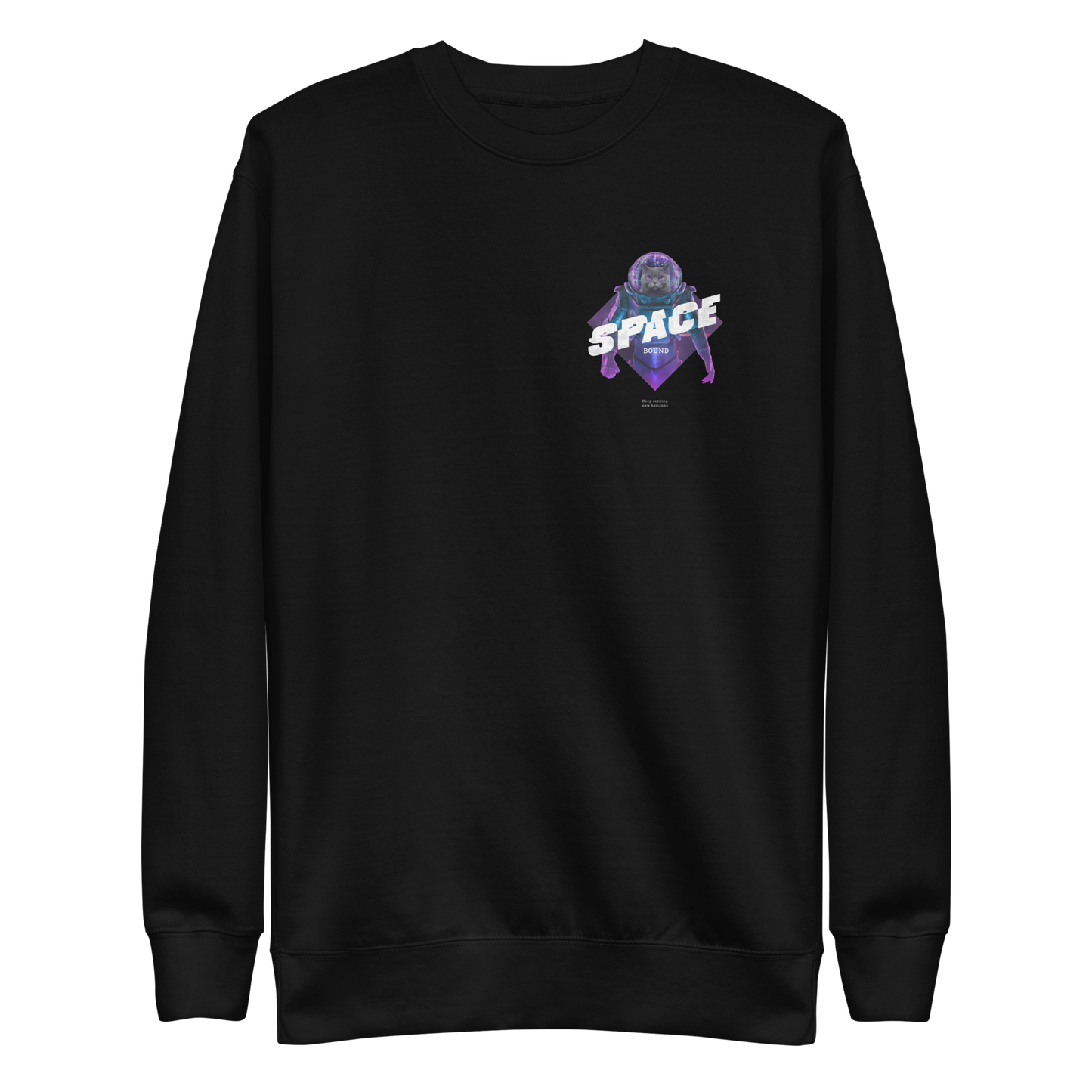 Astronaut cat | Unisex Premium Sweatshirt - F&B