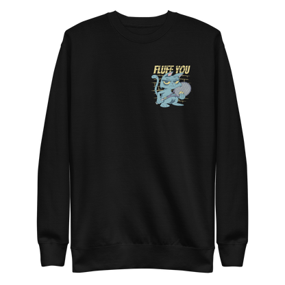 Angry tennis cat | Unisex Premium Sweatshirt - F&B