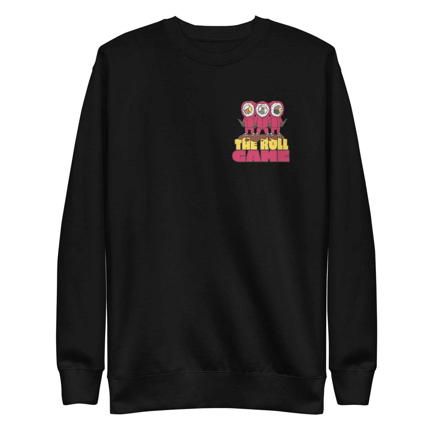 Sushi roll game characters | Unisex Premium Sweatshirt - F&B